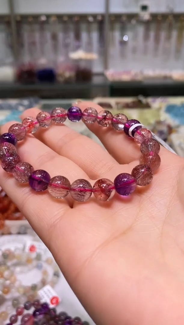 未镶嵌手链水晶多样性发其一超七8.5+