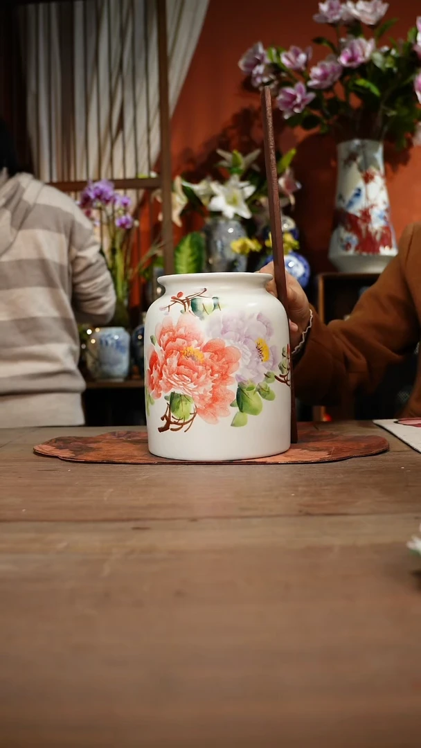 当代景德镇高温釉下彩手绘陶瓷餐具