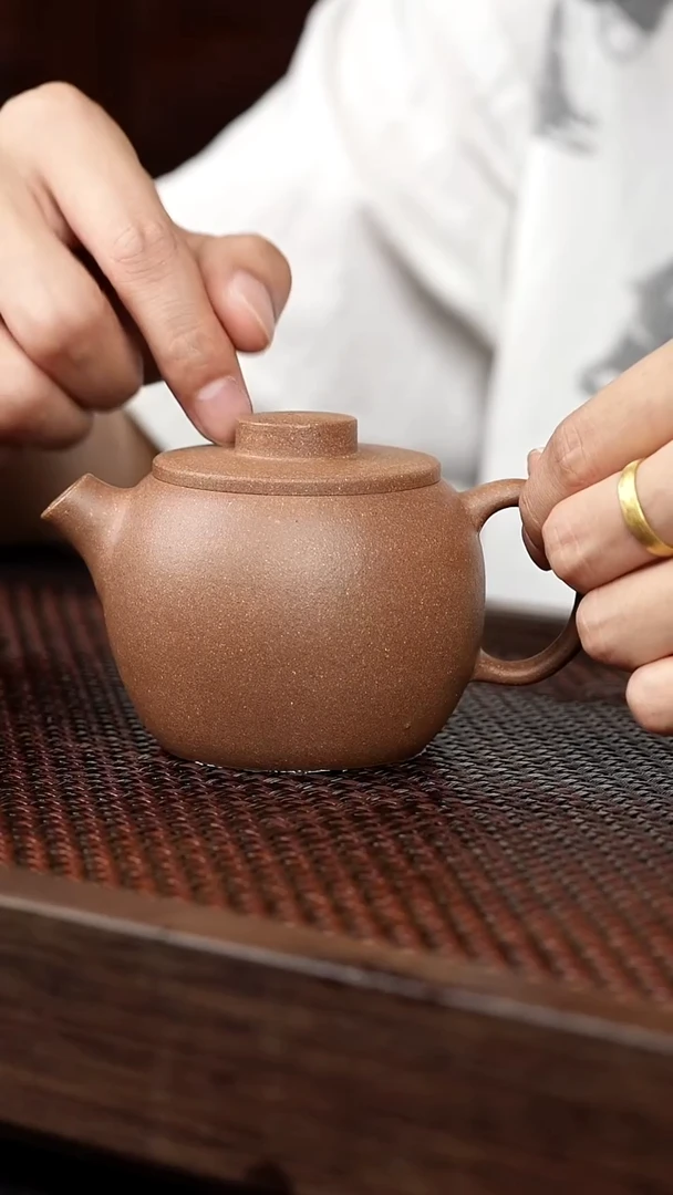 茶壶紫砂老段泥巨轮