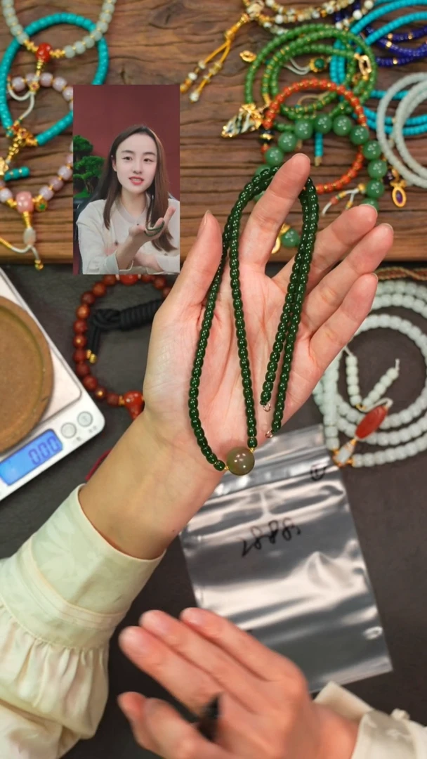 未镶嵌手串和田玉蜂***～遇见匠心品质回血