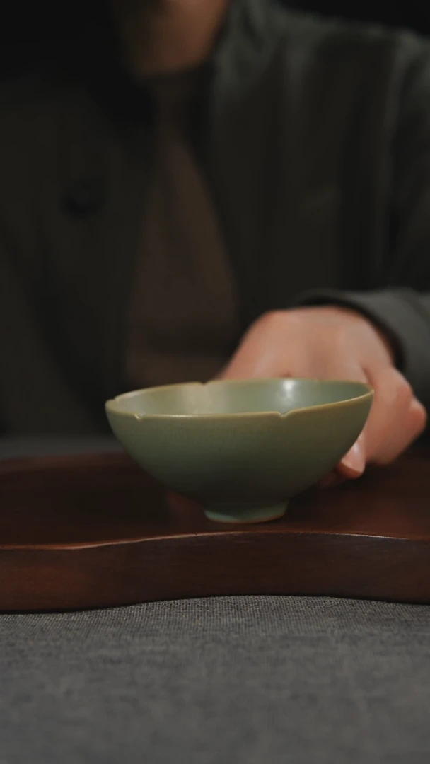 杯子瓷汝州原产地原矿仿古老釉q