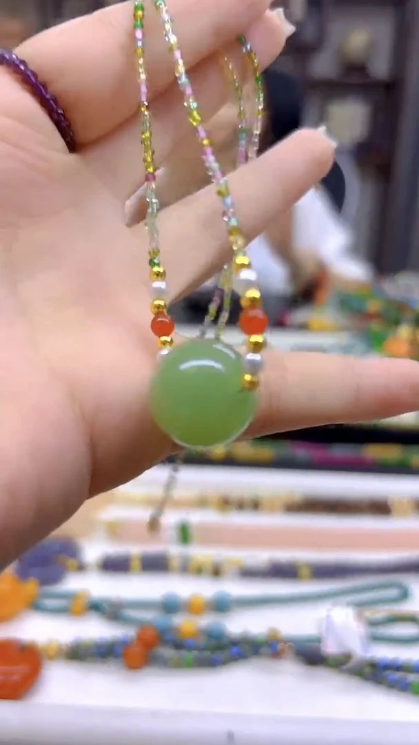 未镶嵌颈饰碧玺DIY款X510