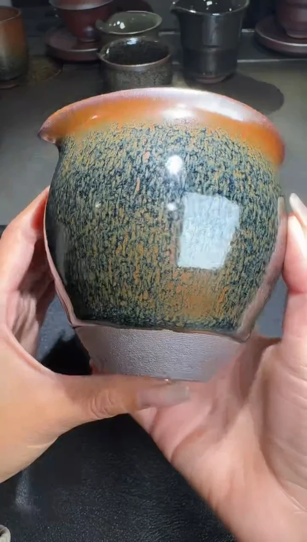 茶盏严柳忠柴烧公道118