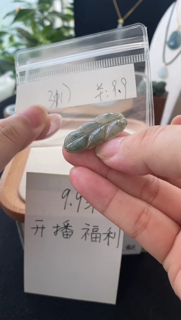 翡翠未镶嵌吊坠(不含链)FF3117