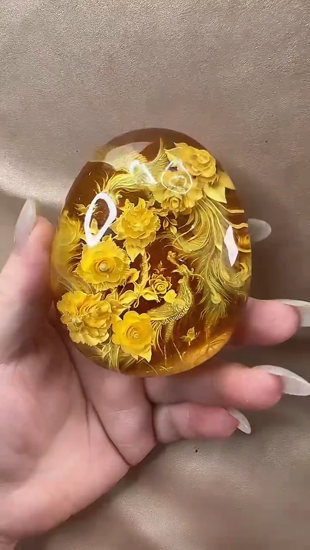 琥珀颈饰未镶嵌吊坠