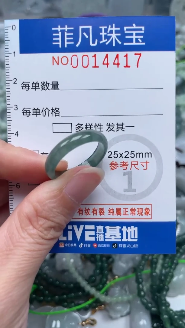 颈饰未镶嵌翡翠14417