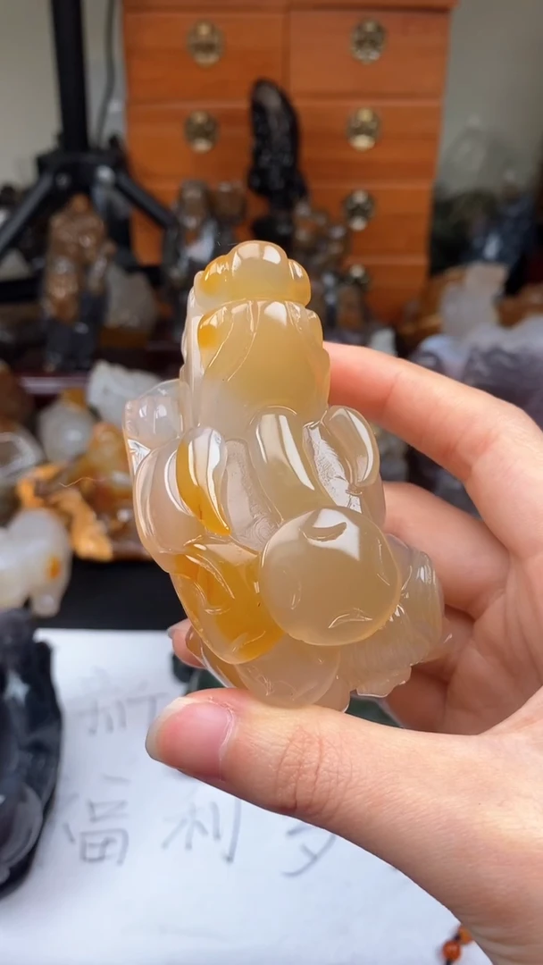 【闪购商品】玛瑙/玉髓颈饰未镶嵌AA