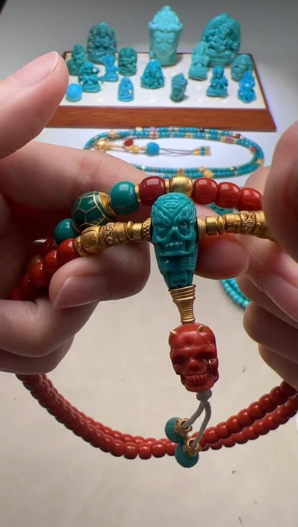 【闪购商品】南红玛瑙手串手串18K金镶嵌手串手串