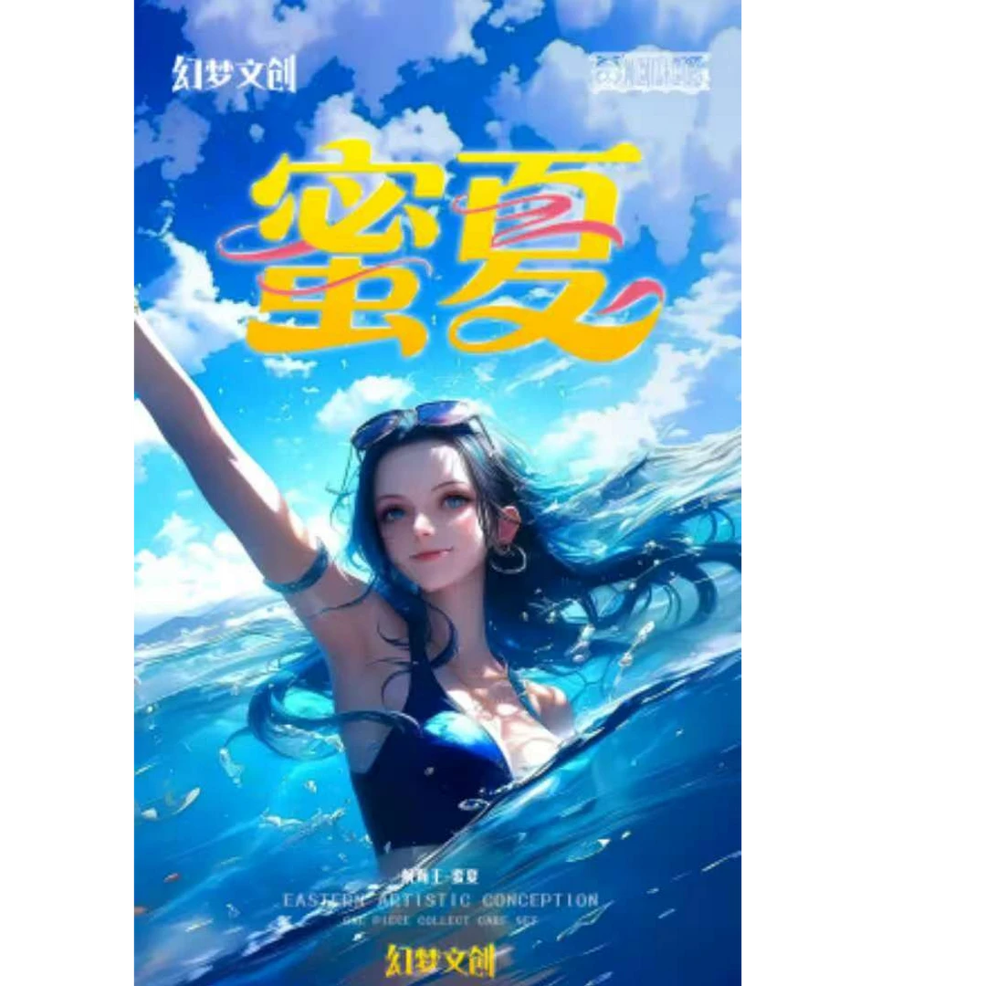 【许愿人物】幻梦文创蜜夏海贼系列卡牌动漫周边 收藏卡 国产二创