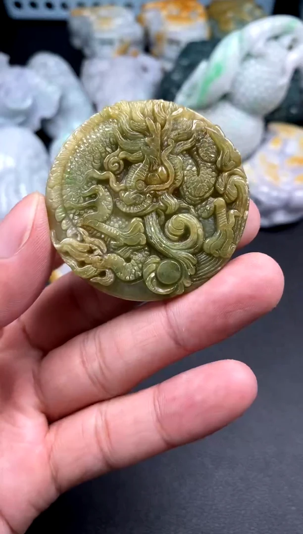 吊坠(不含链)未镶嵌翡翠1