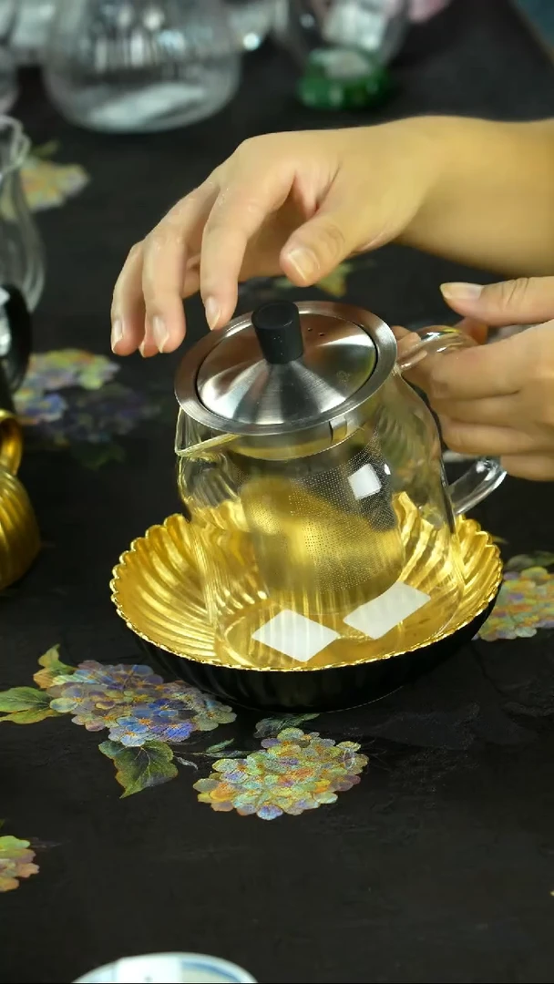 千款手绘茶具直接炸