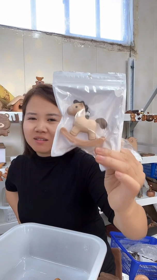 木小木马小摆件（瑕疵