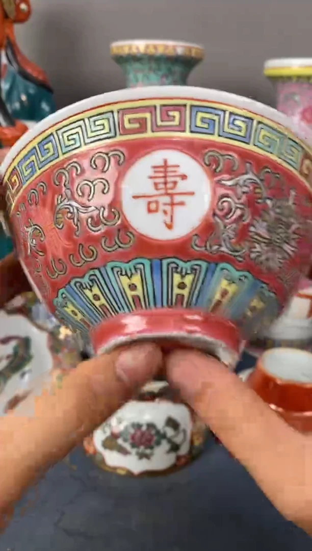 摆件陶567老厂瓷微瑕慎拍（已开价）