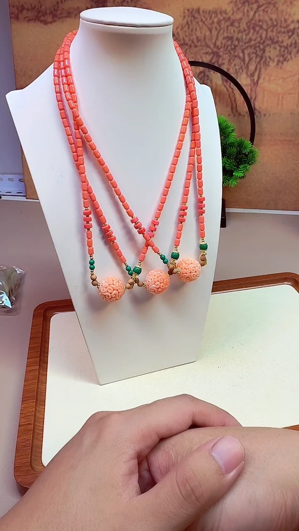 14K金镶嵌颈饰玛瑙/玉髓XXXX