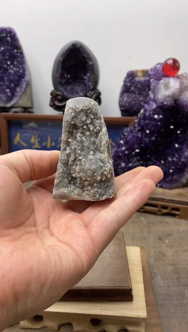 未镶嵌紫晶大型摆件（非配饰）紫水晶摆件