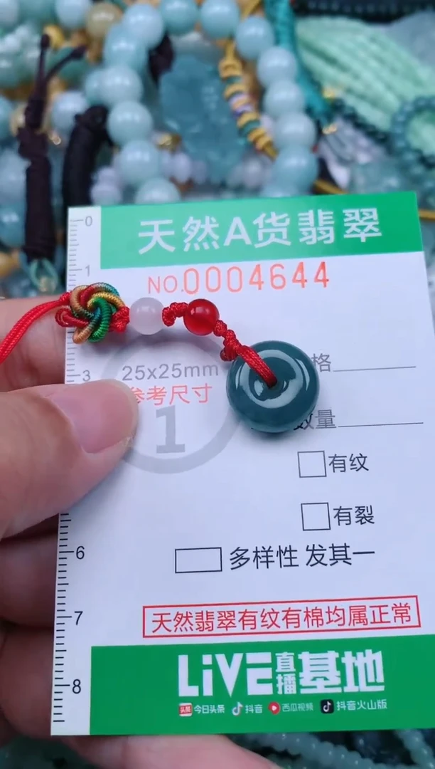 翡翠未镶嵌颈饰.0004644