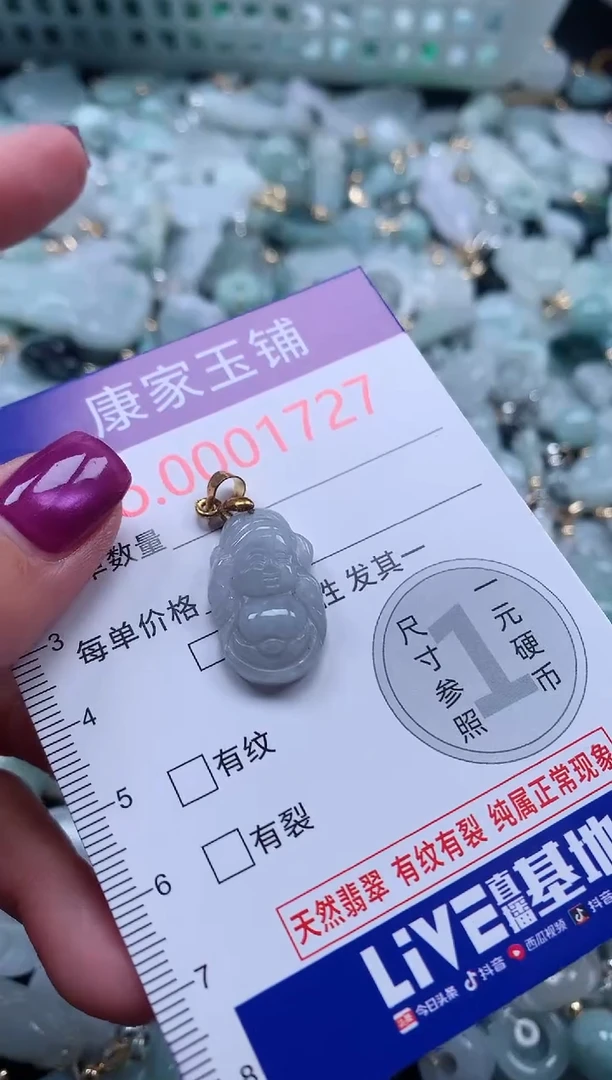 颈饰未镶嵌翡翠1727