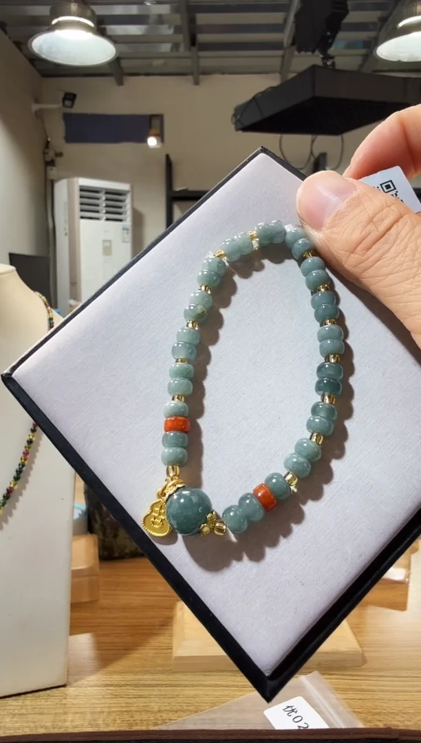 未镶嵌手链翡翠优0288 约6mm 多样性发一件