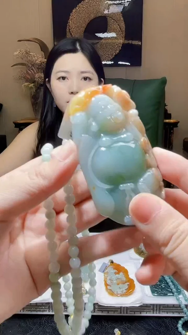 未镶嵌定制翡翠吊坠172