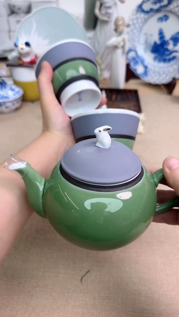 瓷片辰辰的瓷器好看到爆