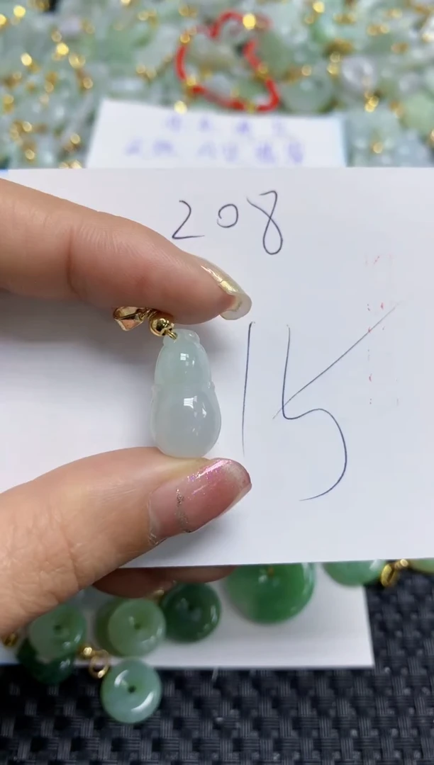 【闪购商品】翡翠颈饰合金天然A货翡翠