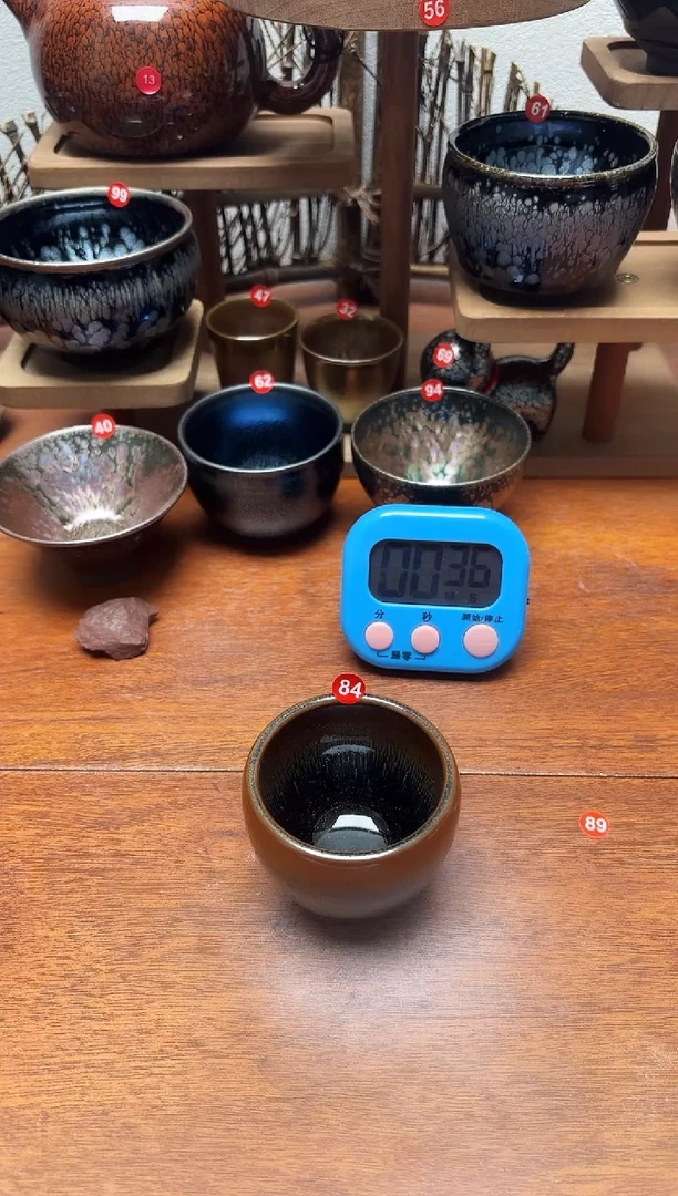 茶盏庆****?84号建盏工匠茶器