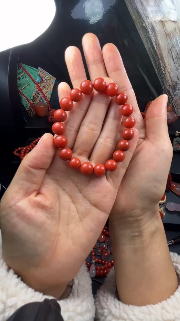 颈饰未镶嵌南红玛瑙淘*南红手串