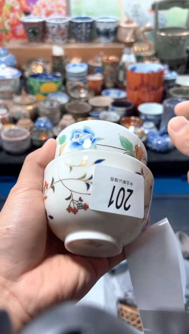 瓷片思*夏目海外回流瓷器中古品。