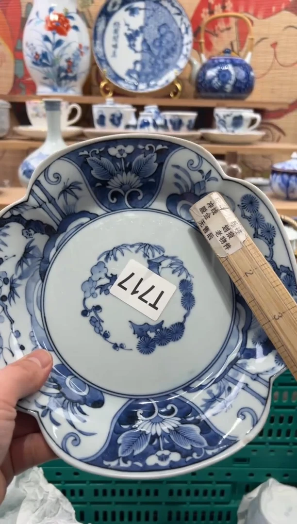 瓷片天**草瓷片------T717