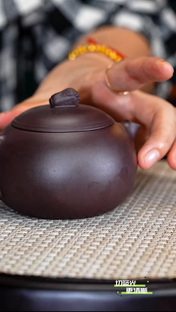 宜兴紫砂 ZCP 黑墩头 百财西施 200c 送杯