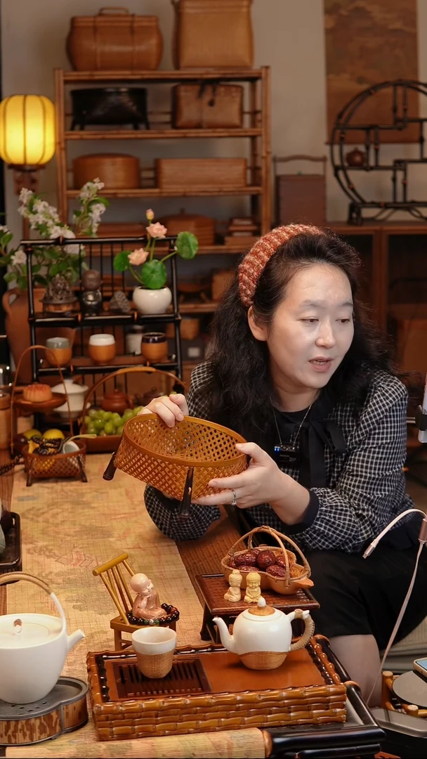 玲珑竹筐两大组合装
