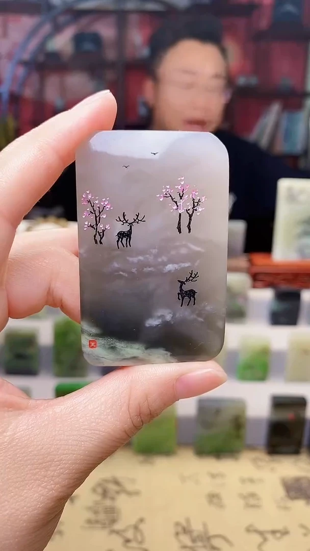 和田玉未镶嵌挂件146