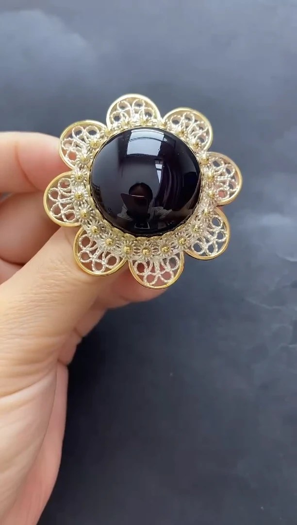 裸石琥珀未镶嵌吊坠