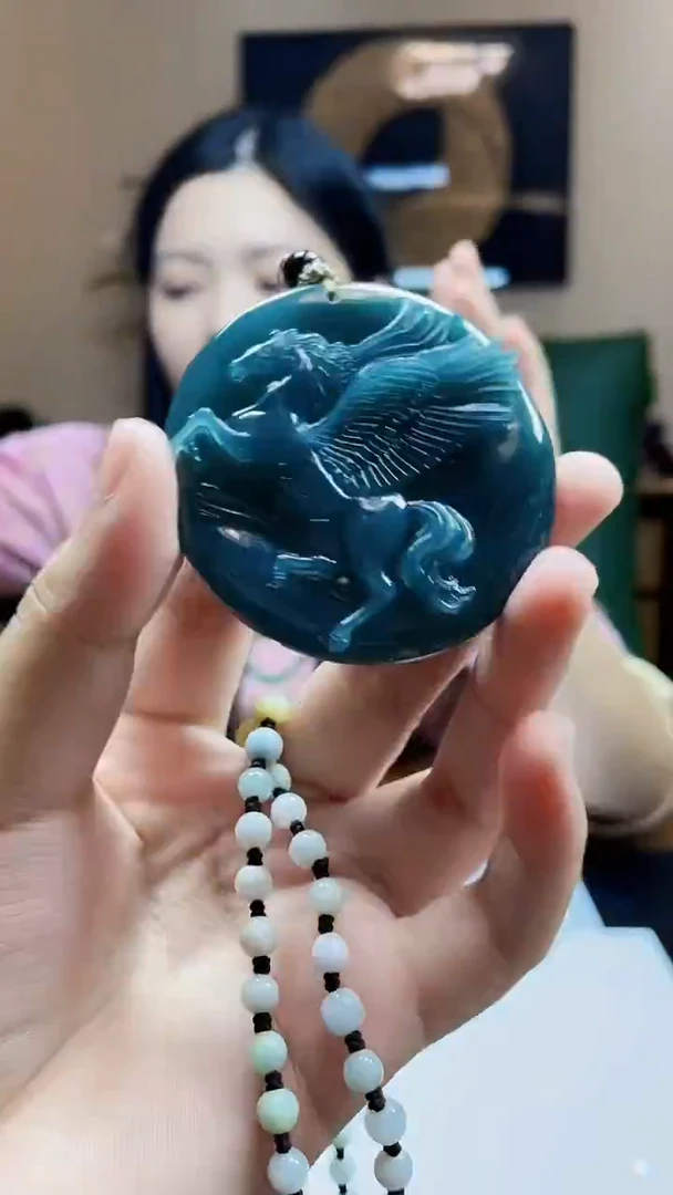 未镶嵌定制翡翠吊坠34-多样性发货