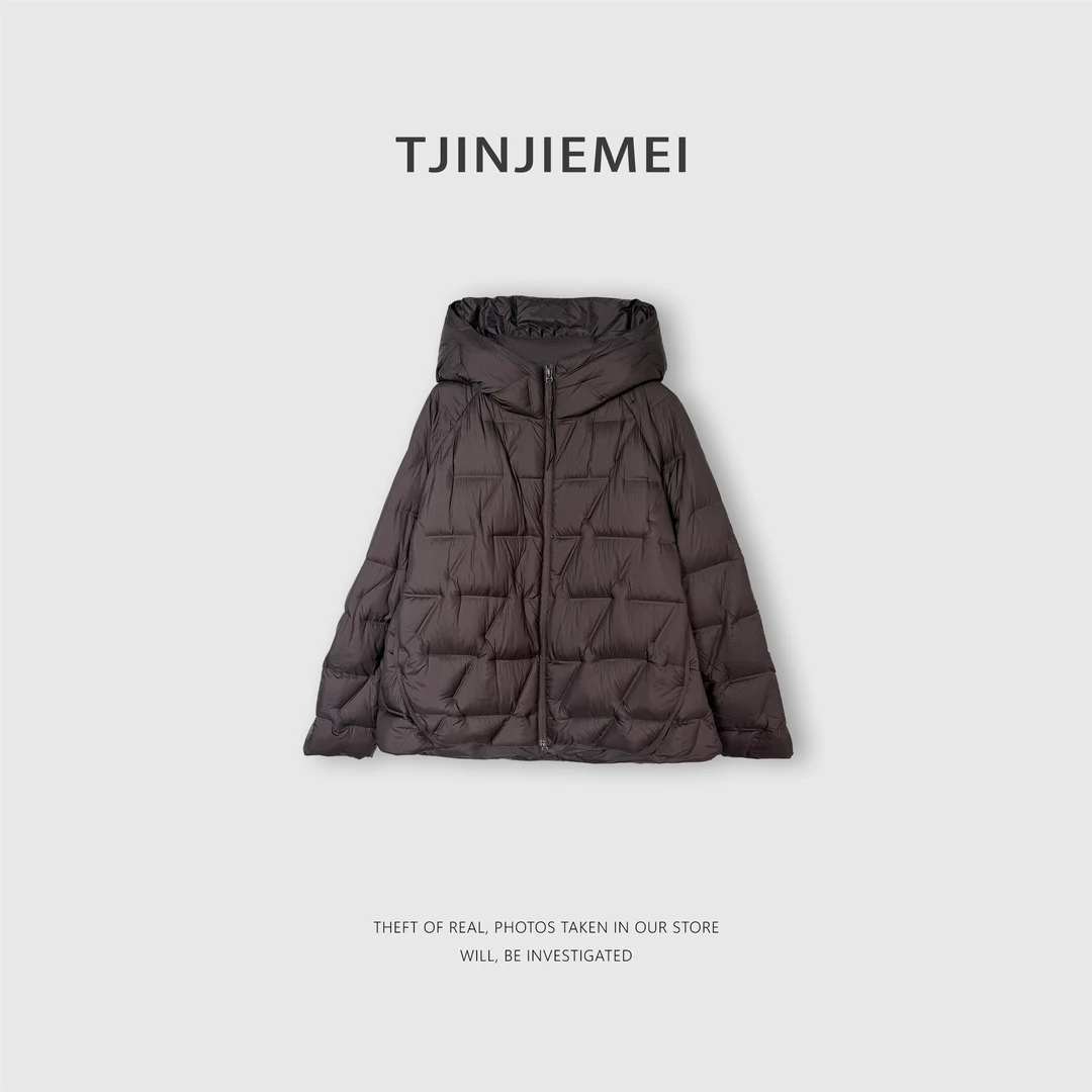 T井姐妹【小江南短款】设计感精致小众百搭羽绒服YRF2512-580643