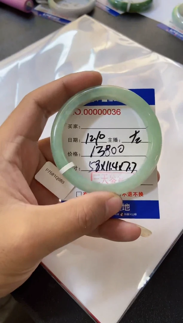 未镶嵌手镯翡翠15