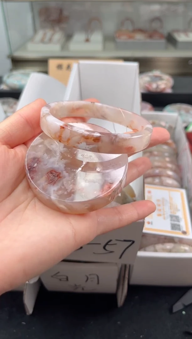 未镶嵌手镯石英质玉61圈口（赠品镯心）1624201