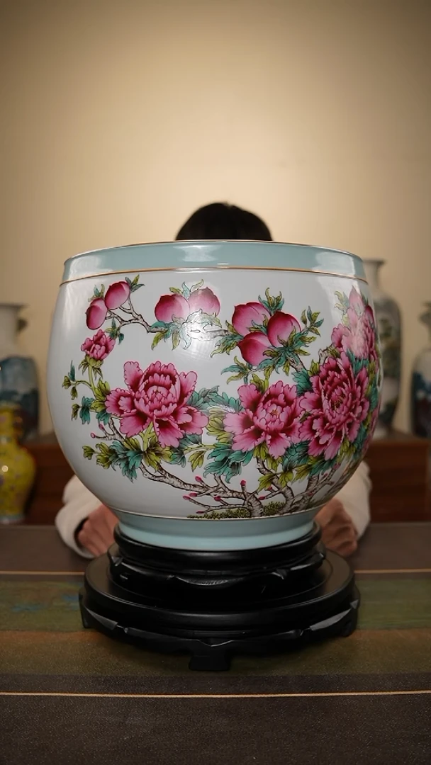 【闪购商品】摆件匠心瓷造确保手工手绘