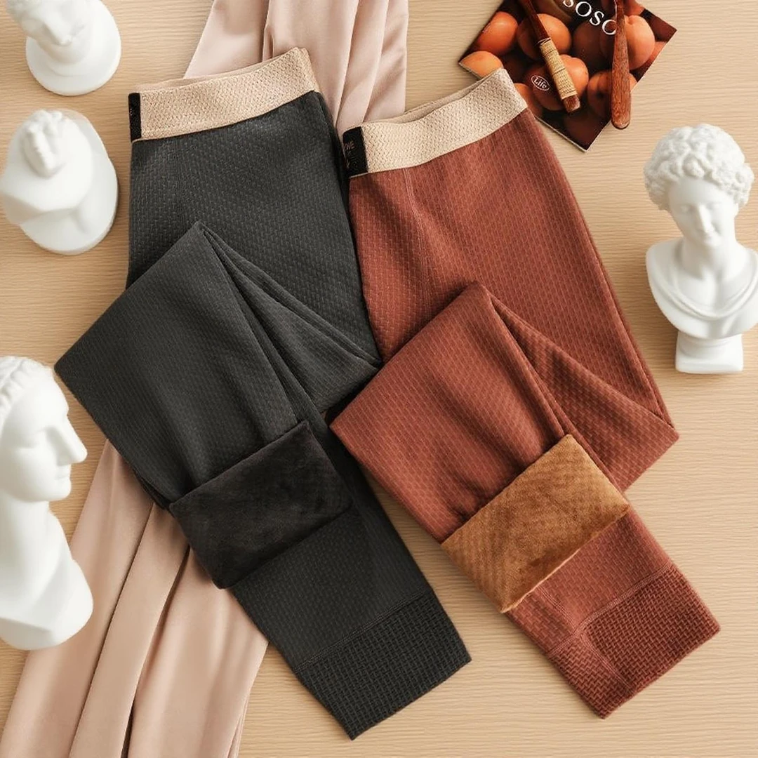 秋裤男加绒加厚秋冬季保暖裤青年简约高腰打底裤2025新款线裤棉裤