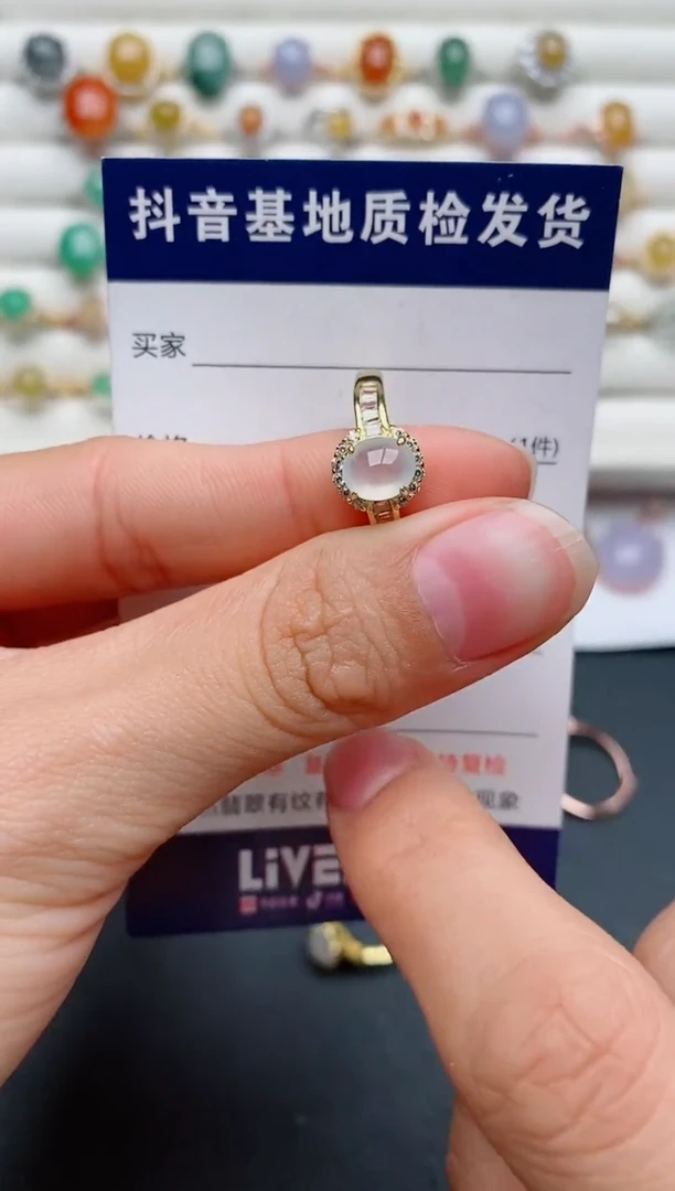 【闪购商品】翡翠戒指银S925镶嵌..............