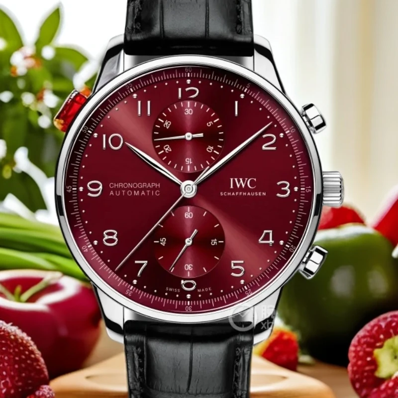 未使用 IWC/万国 葡萄牙系列公价64800 表径41全新全套未使用计时