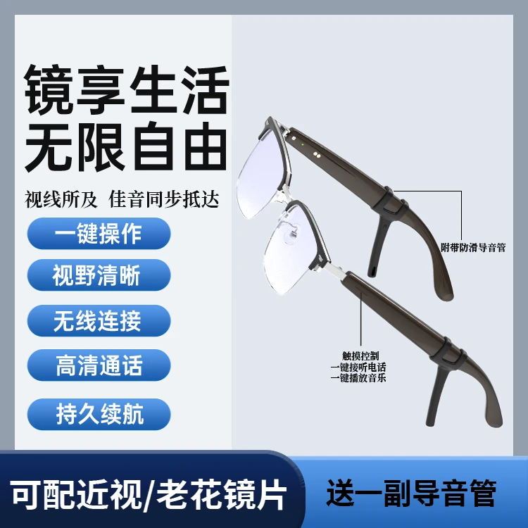 音频蓝牙眼镜 超长待机 蓝牙5.3 厂家直供S1