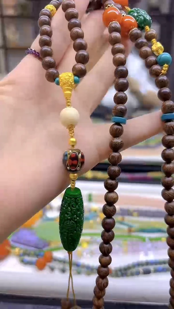 未镶嵌项链蜜蜡DIY款M487