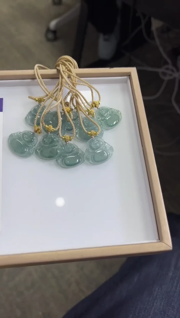 颈饰未镶嵌翡翠W213/多样性发一件/配绳子