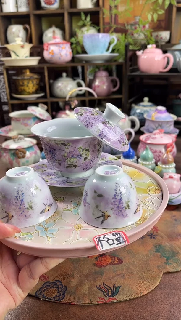 盖碗+2杯 不含盘