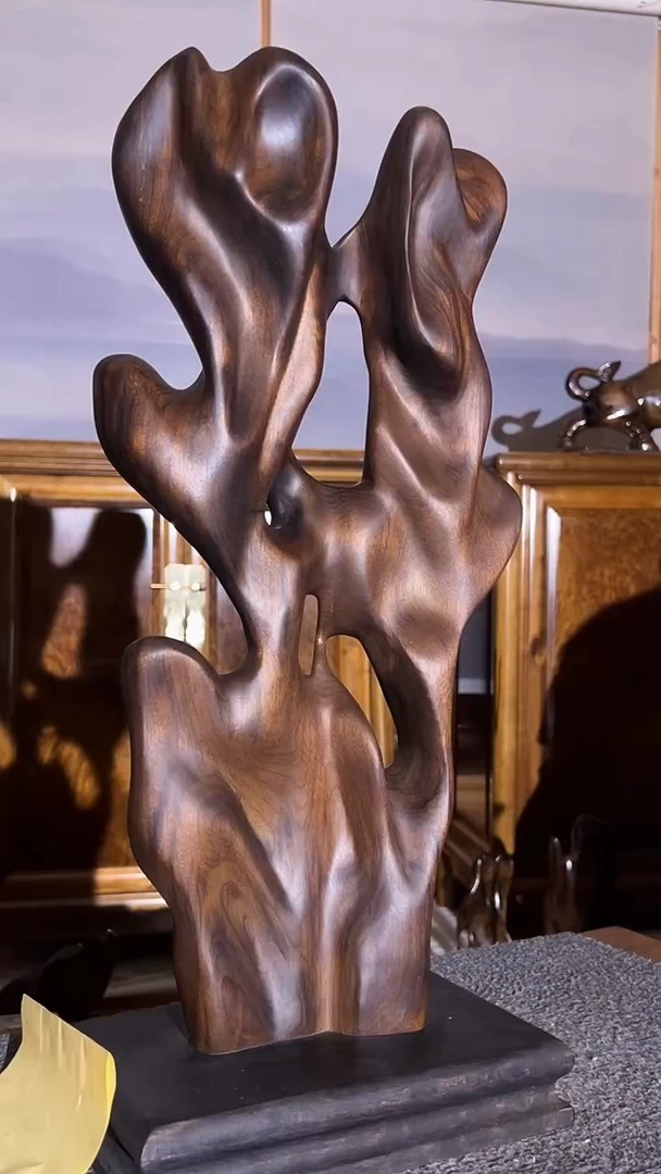 金丝楠守*你小叶桢楠摆件/厂家直销