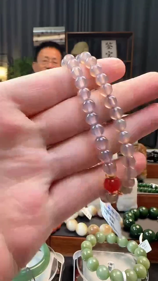未镶嵌吊坠(不含链)玛瑙/玉髓手串多样性发货，拍一发一