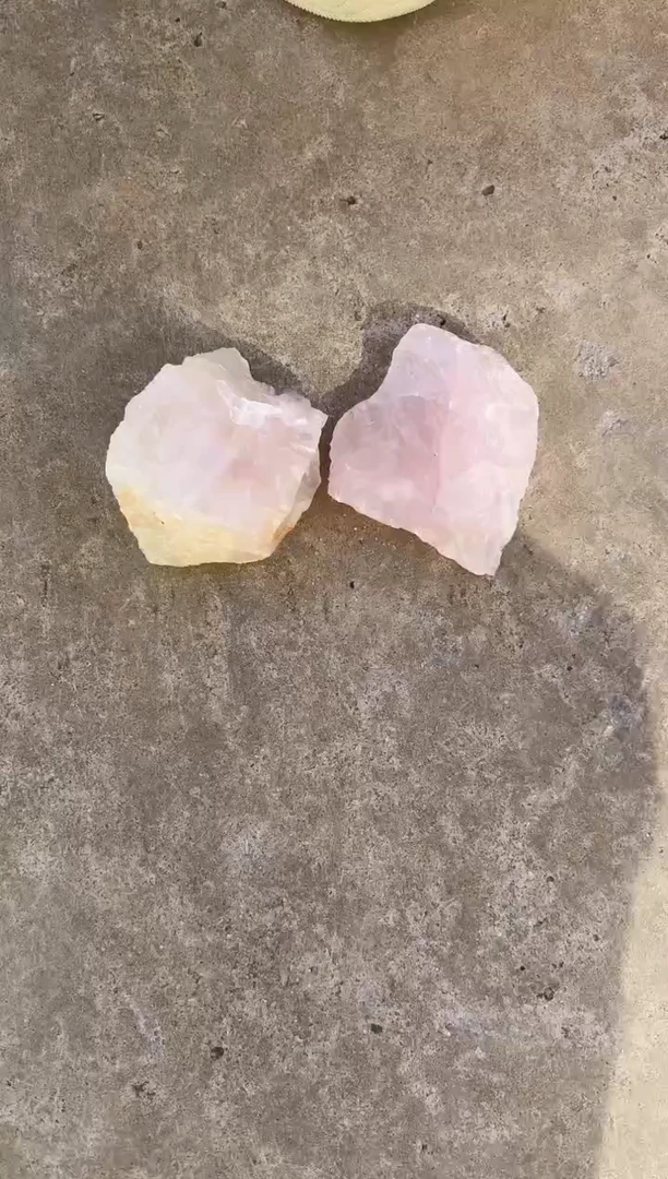 【闪购商品】水晶摆件未镶嵌粉水晶发一个 108