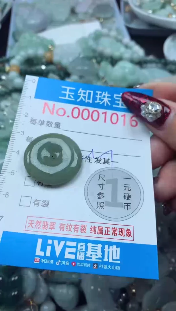 颈饰未镶嵌翡翠1010