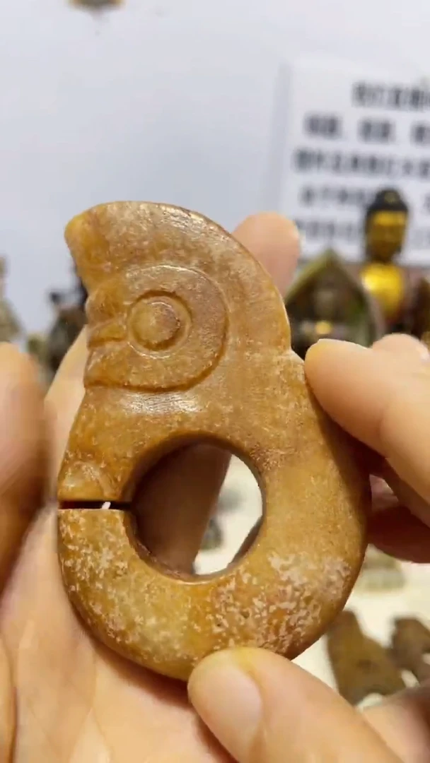 男女通用玉竹龙挂饰